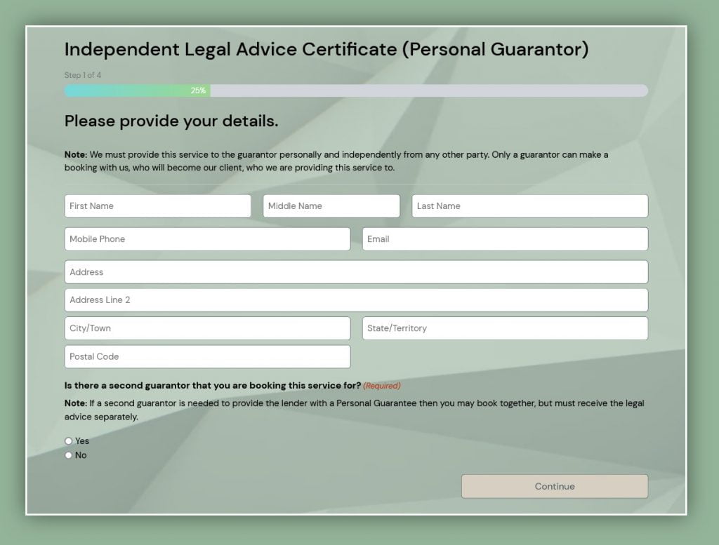 Portal Screenshot - ILC