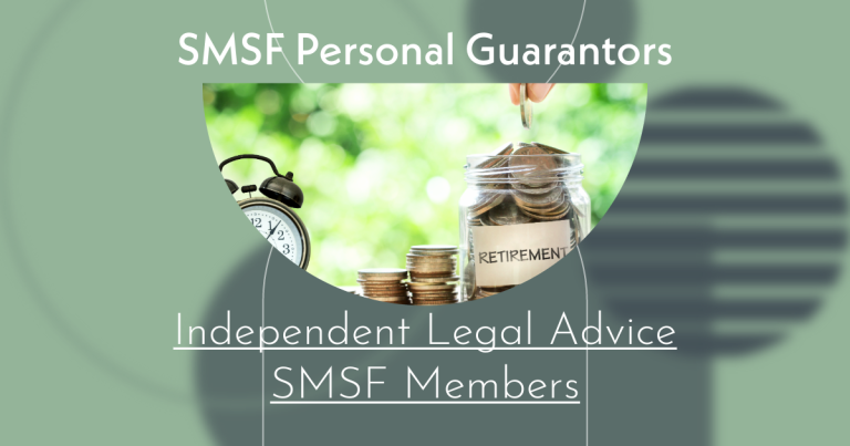 SMSF Member Legal Advice Certificate